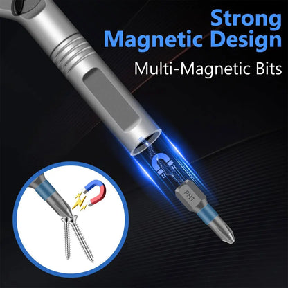 24-In-1 Magnetic Screwdriver Set, DIY Ratchet Mini Screwdriver Set, Detachable Precision Screwdriver Kit